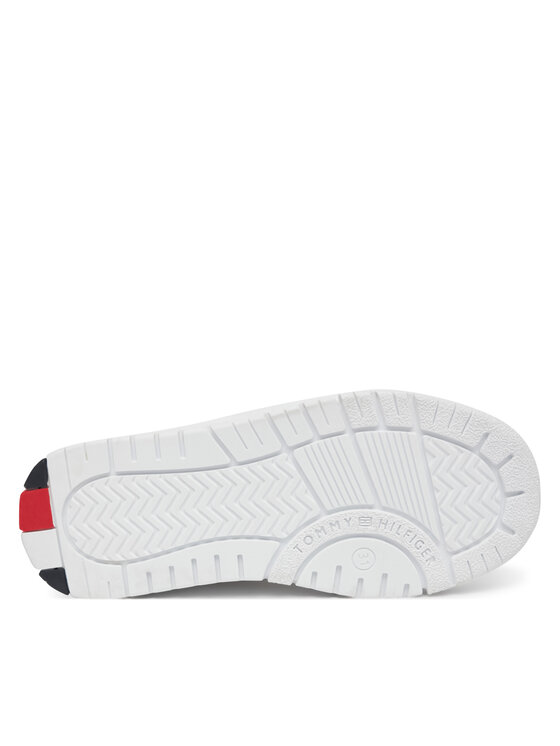 Tommy Hilfiger Tommy Hilfiger Tenisice Low Cut Lace-Up Sneaker T3X9-33856-1355 M Bijela
