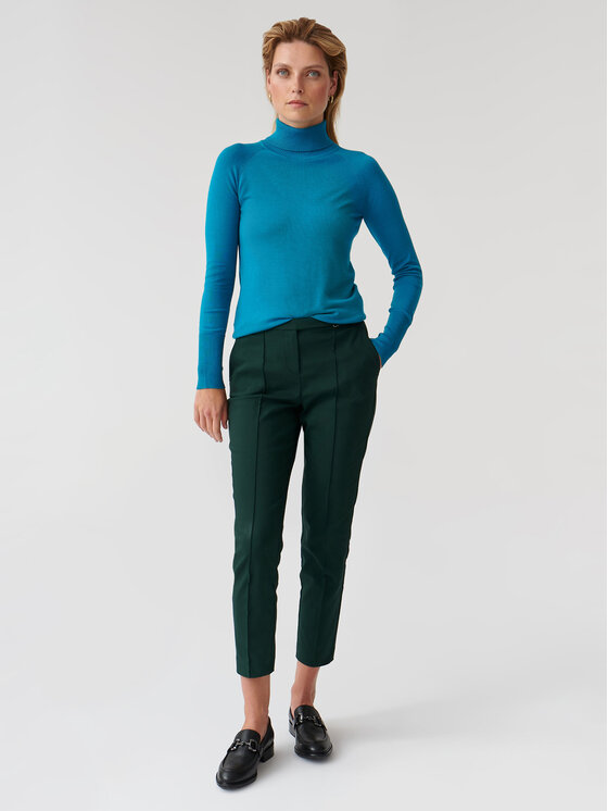 TATUUM Tatuum Rolák Nekoki T2318.090 Tyrkysová Slim Fit