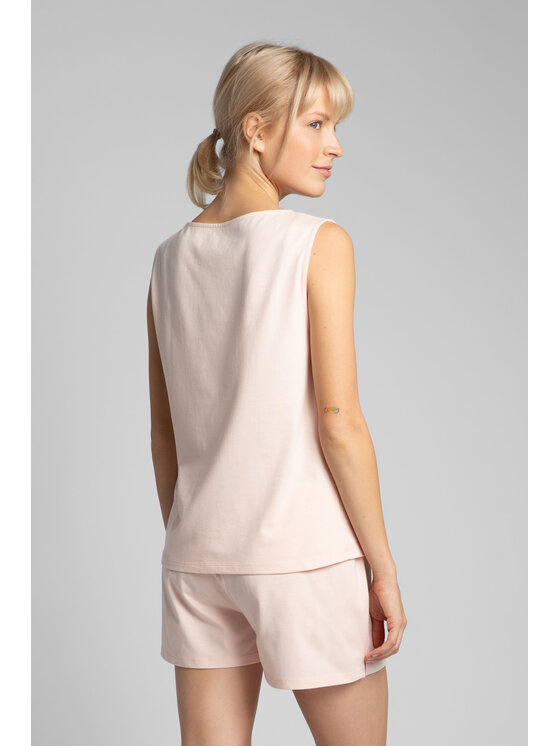 LaLupa LaLupa Bluzka LA015 Różowy Comfortable Fit