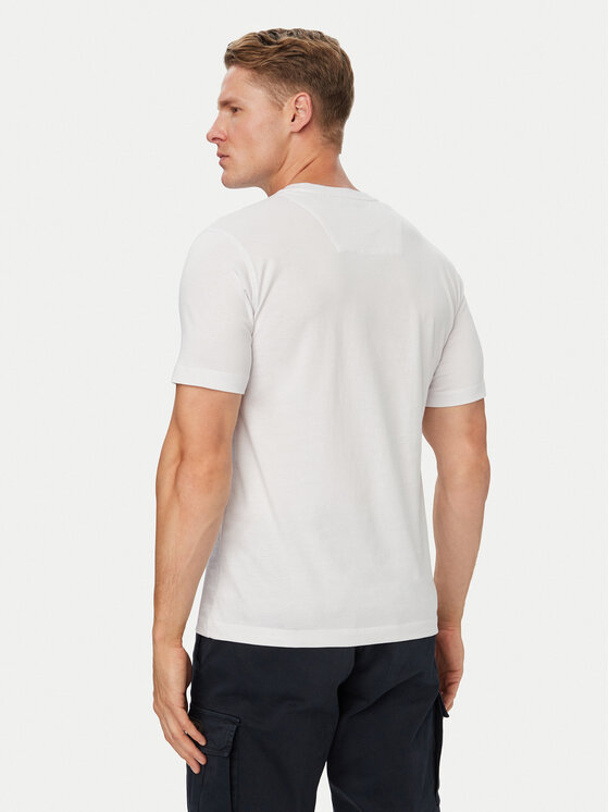 Aeronautica Militare Aeronautica Militare Marškinėliai 262TS1580UJ00372 Balta Regular Fit