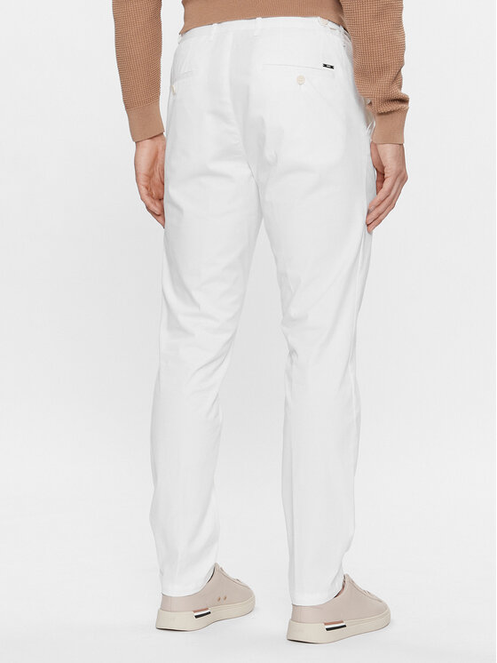 BOSS Boss Chinos C-Genius-W-241 50509778 Fehér Slim Fit