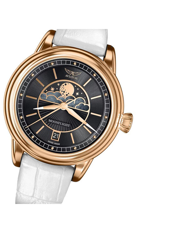 Aviator Aviator Orologio V.1.33.2.253.4WM Bianco