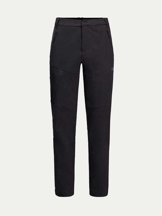 Jack Wolfskin Jack Wolfskin Outdoor-Hose Glastal 1508531 Schwarz Regular Fit
