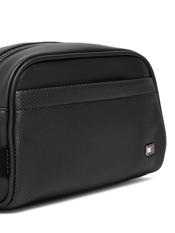 Tommy Hilfiger Tommy Hilfiger Kozmetická taštička Th Foundation Washbag AM0AM14764 Čierna