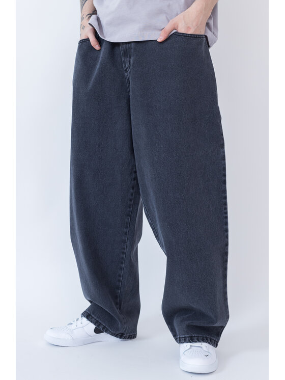 Kamuflage Kamuflage Jeansy Way Too Big Czarny Baggy Fit