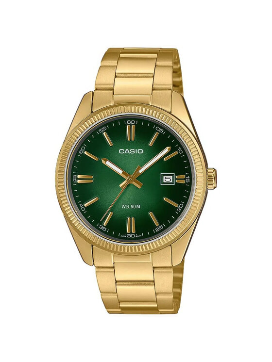 Casio Casio Zegarek MTP-1302PGC-3AVEF Złoty
