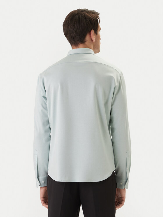 BOSS BOSS Сорочка ST Motion 50555946 Бірюзовий Regular Fit