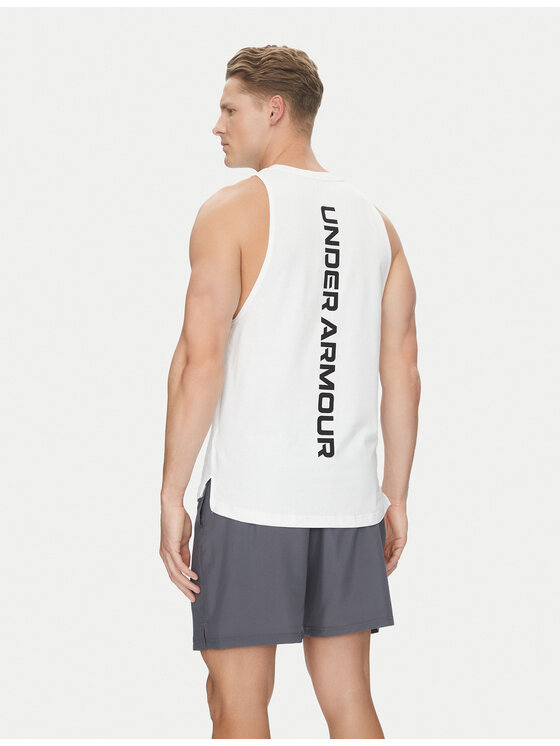Under Armour Under Armour Tank top Zone 1361901 Bijela Loose Fit