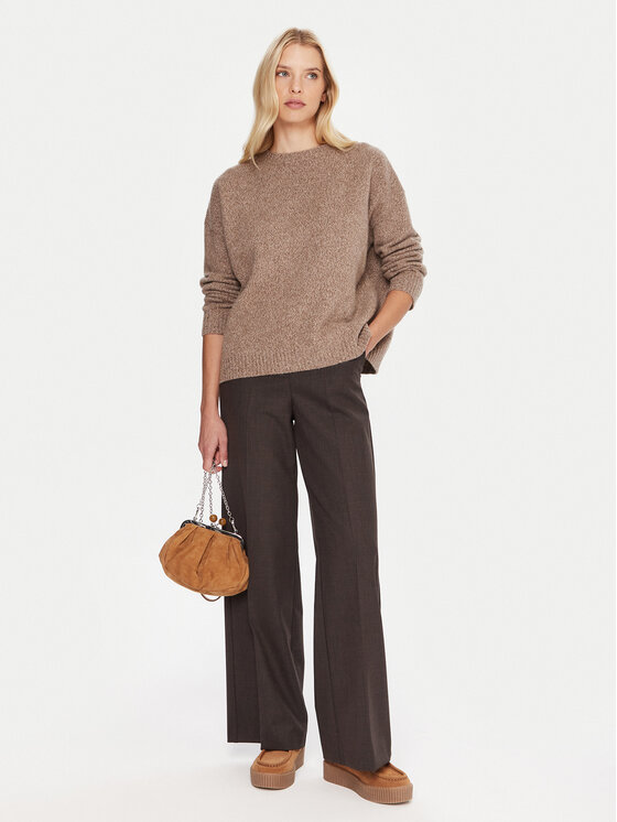 Weekend Max Mara Weekend Max Mara Pullover Sibari 2525366152 Braun Relaxed Fit