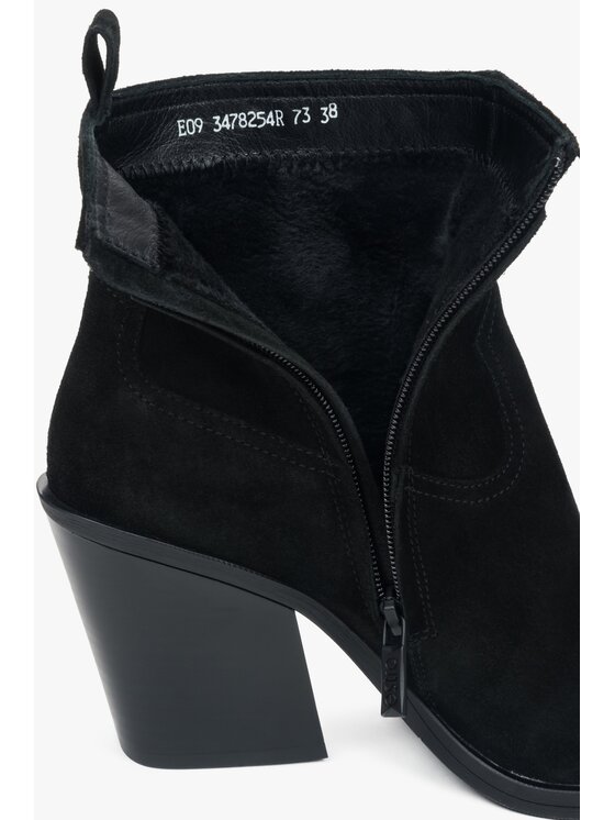Estro Estro Καουμπόικες Μπότες & Μποτάκια ER00118890 Μαύρο