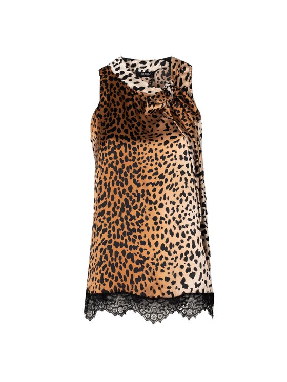 Liu Jo Liu Jo Top senza spalline 5F2049 T4683 Marrone Slim Fit