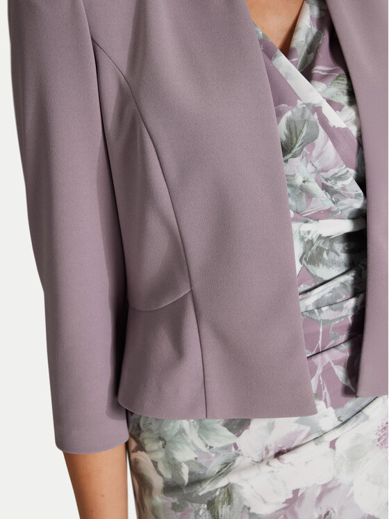 Swing Swing Marynarka 4AF01800 Fioletowy Regular Fit