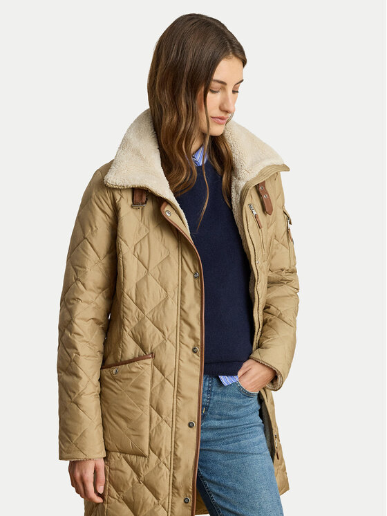 LAUREN RALPH LAUREN LAUREN RALPH LAUREN Kurtka puchowa 297P04107001 Beżowy Regular Fit