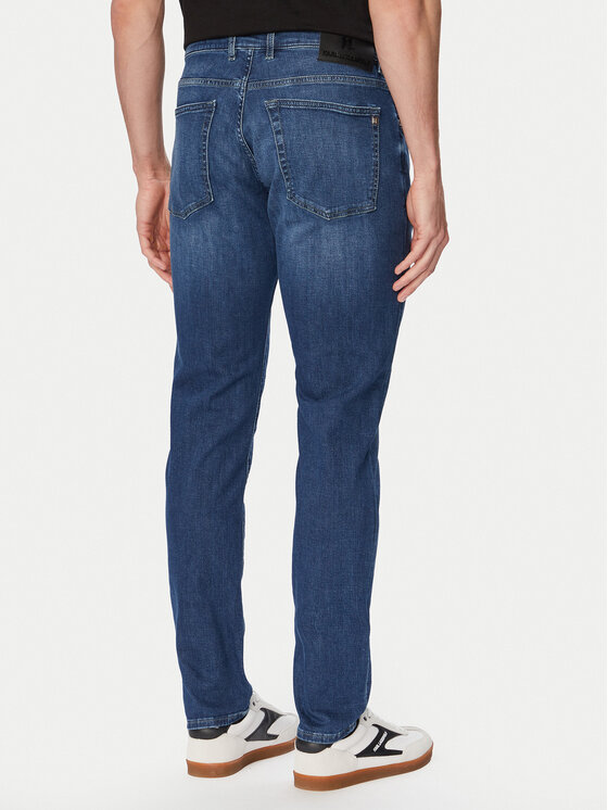 KARL LAGERFELD KARL LAGERFELD Jeansy 265506-562843 Niebieski Tapered Fit
