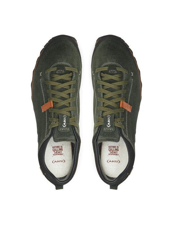 Aku Aku Turistiniai batai Bellamont III Suede Gtx GORE-TEX 504.3 Žalia
