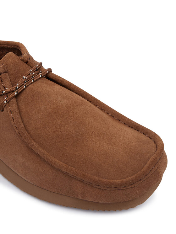 Clarks Clarks Félcipő Wallabee Lite 26327580 Barna