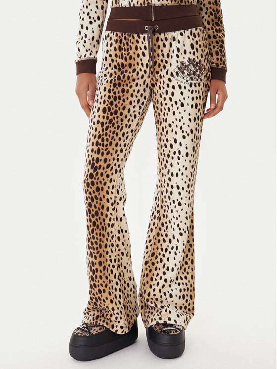 Juicy Couture Juicy Couture Melegítő alsó JCGBJ225013A Bézs Regular Fit