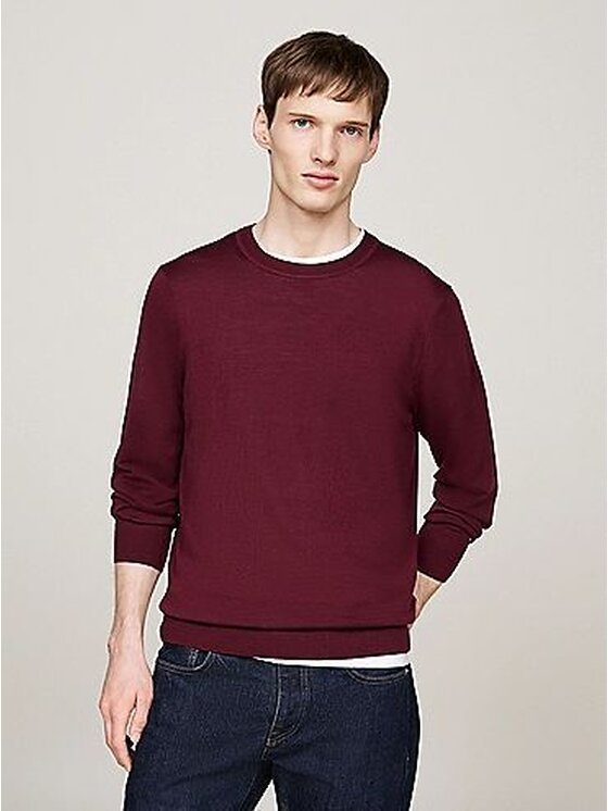 Tommy Hilfiger Tommy Hilfiger Maglione 80666 Rosso Regular Fit