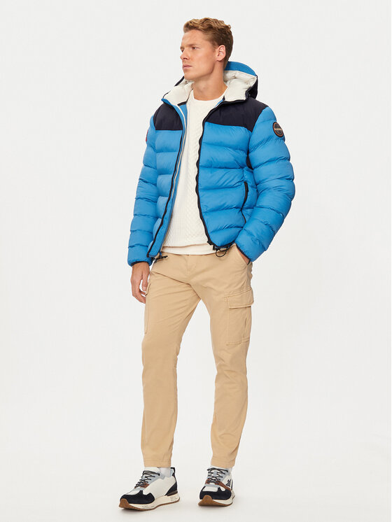 Napapijri Napapijri Зимно яке A-Arbogne NP0A4IBG Син Regular Fit