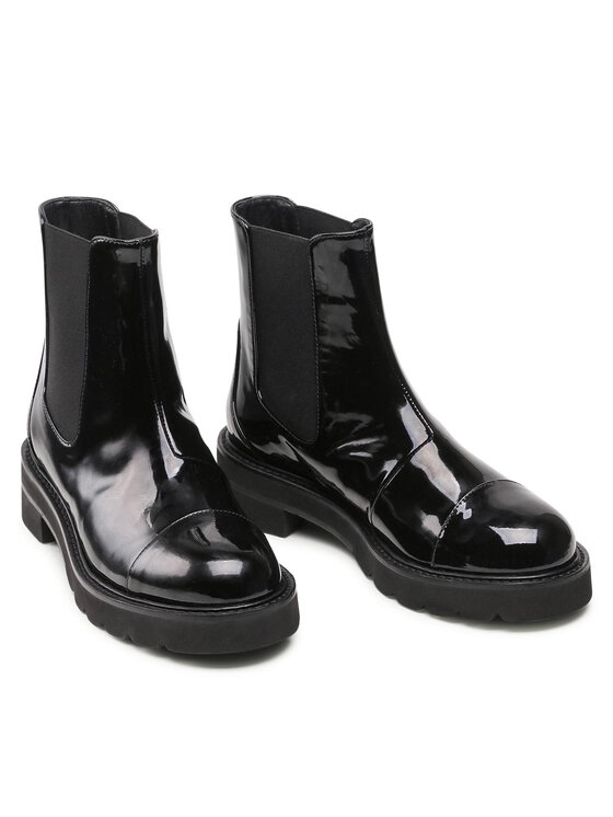 Stuart Weitzman Stuart Weitzman Челсі Frankie Lift Bootie S5615 Чорний