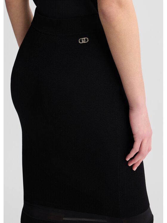 Liu Jo Liu Jo Gonna maxi TA5210MS02703L44 Nero Regular Fit
