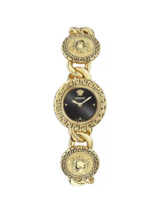 Versace Versace Zegarek VE0Q00525 Złoty