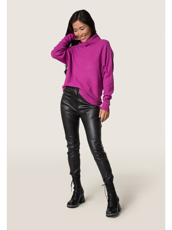 QUIOSQUE QUIOSQUE Sveter 6TS001 Fialová Regular Fit