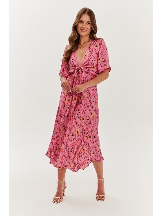 NAOKO NAOKO Každodenní šaty Bellissima Růžová Regular Fit