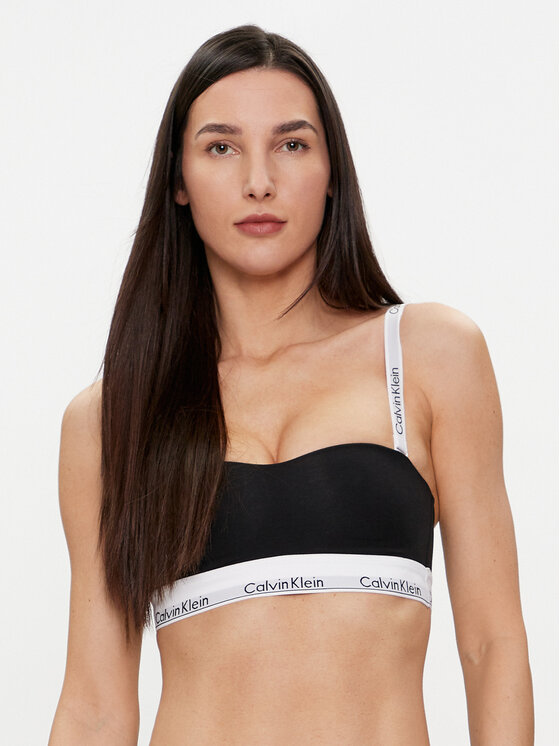 Calvin Klein Underwear Grudnjak Bez žice 000QF7628E Crna