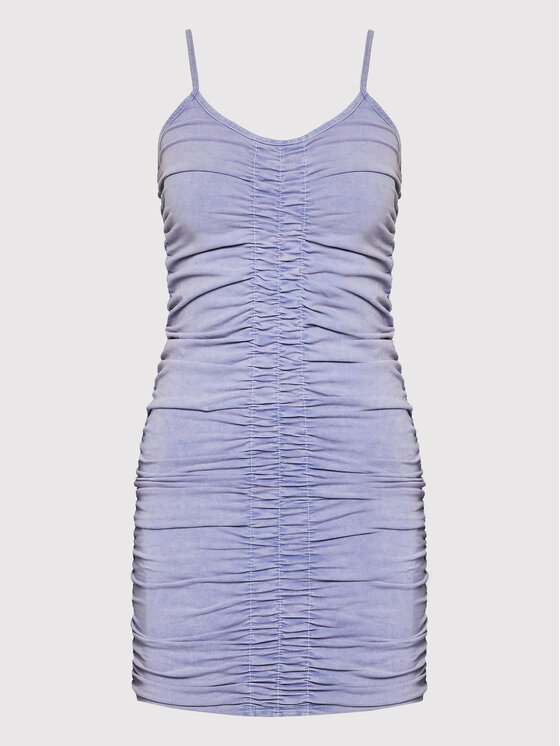 DeeZee DeeZee Rochie de vară Sunny Vibes S-1112 Violet Slim Fit