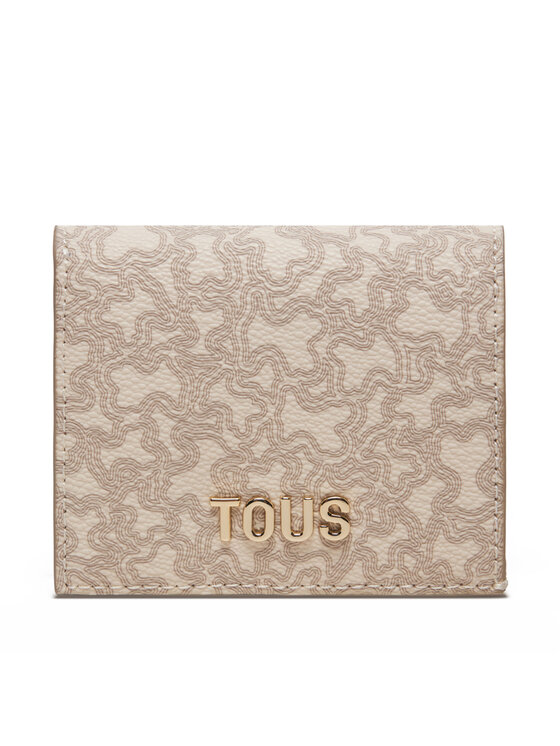 TOUS Kleine Damen Geldbörse Kaos Mini Lines 2002183601 Beige, Größe OS