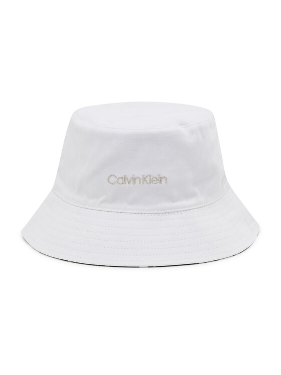 Calvin Klein Calvin Klein Klobúk Oversize Rev K60K608299 Biela