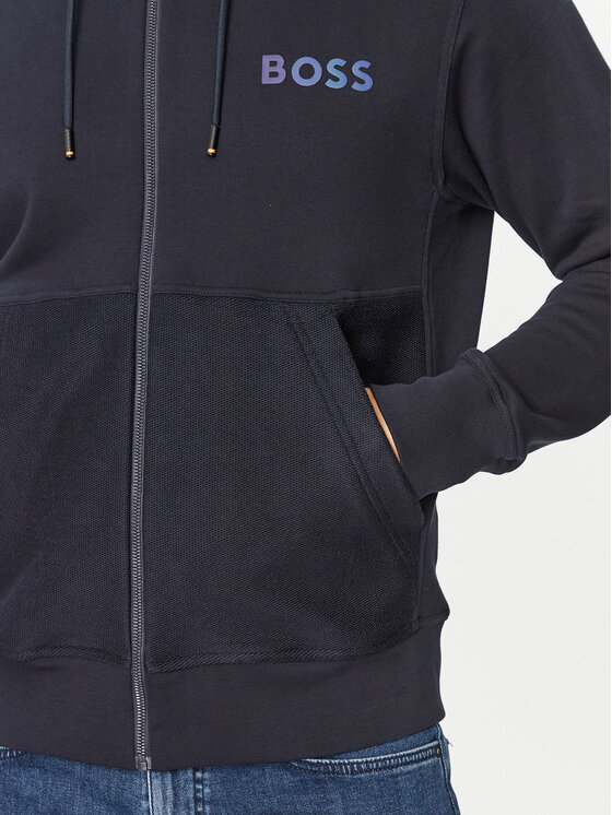 BOSS Boss Sweatshirt Zedoublehood 50501974 Dunkelblau Regular Fit