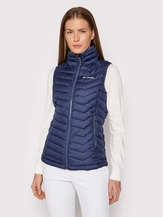 Columbia Columbia Prsluk Powder Lite 1757411 Tamnoplava Regular Fit