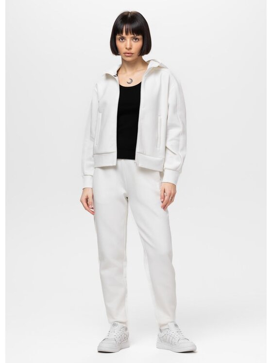 PITBULL PITBULL Bluza DISCOVERY Biały Regular Fit