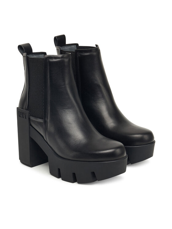 United Nude United Nude Botki Grip Chelsea Mid IV 109590116 Czarny
