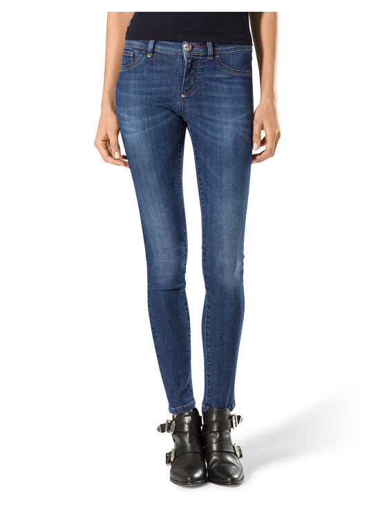 PHILIPP PLEIN PHILIPP PLEIN Jeggings 30782 Blu Jegging Fit