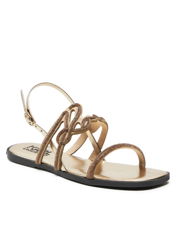 KARL LAGERFELD KARL LAGERFELD Sandale KL87425 Zlatna