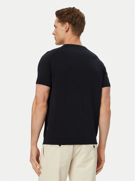 Bugatti Bugatti Tricou 7200-15534E Bleumarin Regular Fit