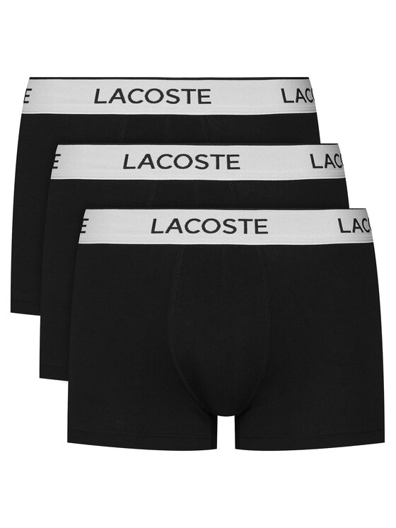Lacoste Lacoste Souprava boxerek 5H9002 Černá