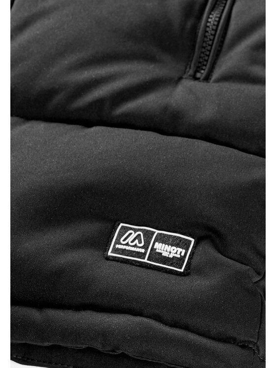 minoti minoti Kurtka zimowa 33COAT524 Czarny Longline Fit