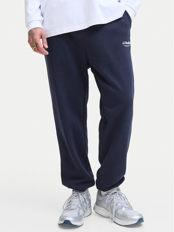 Jack&Jones Spodnie dresowe Kane Soho 12278943 Granatowy Regular Fit