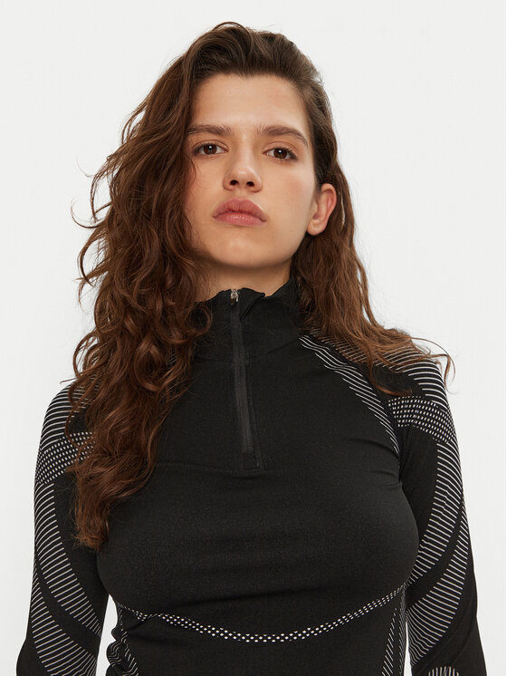 4F 4F Termoaktiivne aluspesu ülemine osa 4FWAW24USEAF160 Must Slim Fit