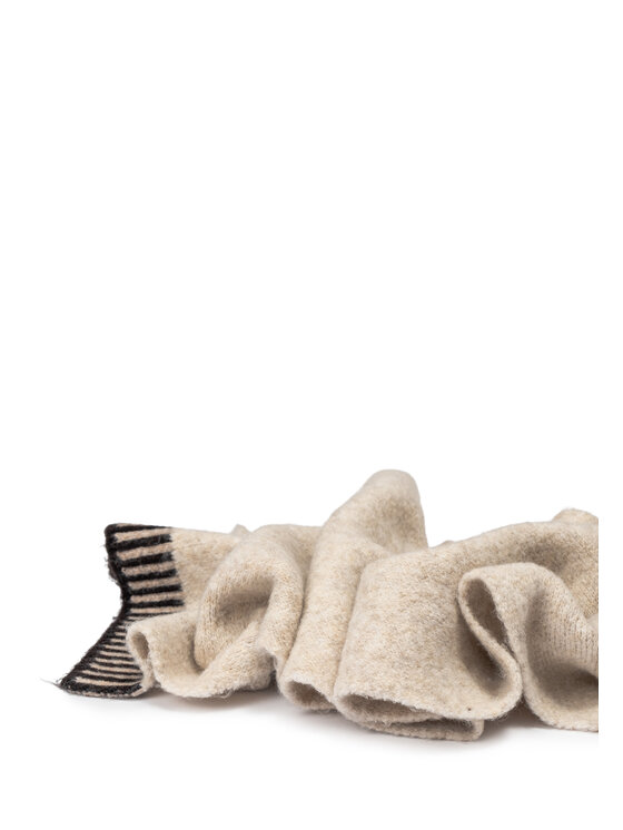 ALLORA BE UNIQUE ALLORA BE UNIQUE Scialle wool Beige