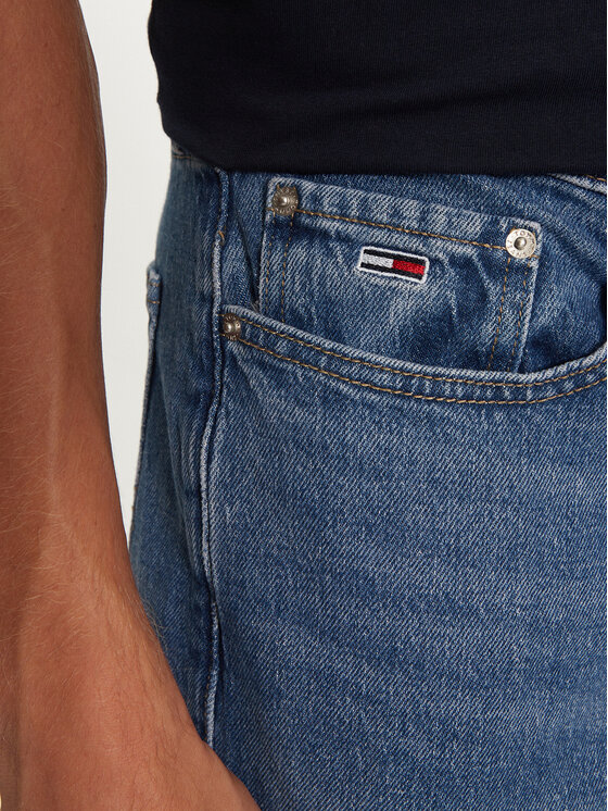 Tommy Jeans Tommy Jeans Blugi Isaac DM0DM20179 Albastru Relaxed Fit