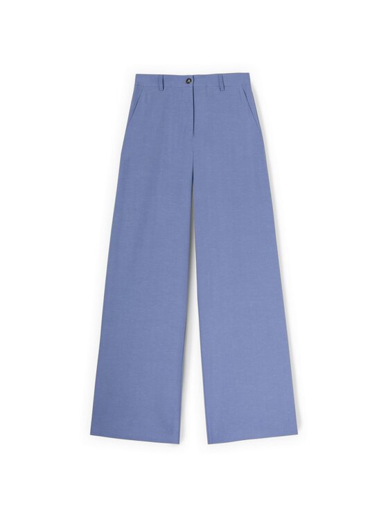 Motivi Motivi Pantaloni di tessuto P00RQ004576N0V4 Turchese Over Fit