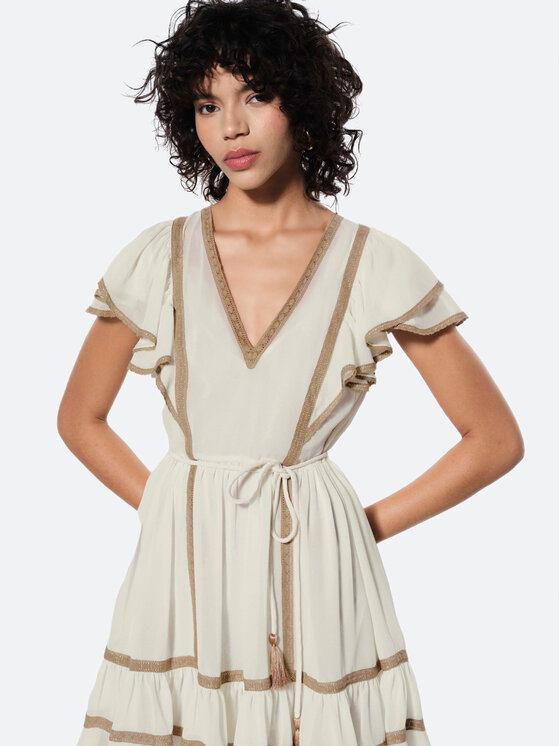 Rage Age Rage Age Sommerkleid Lucia Beige Regular Fit