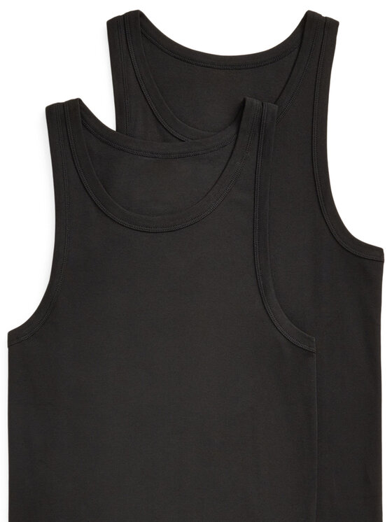 Polo Ralph Lauren Polo Ralph Lauren 2er-Set Tank-Tops 714959333001 Schwarz Slim Fit