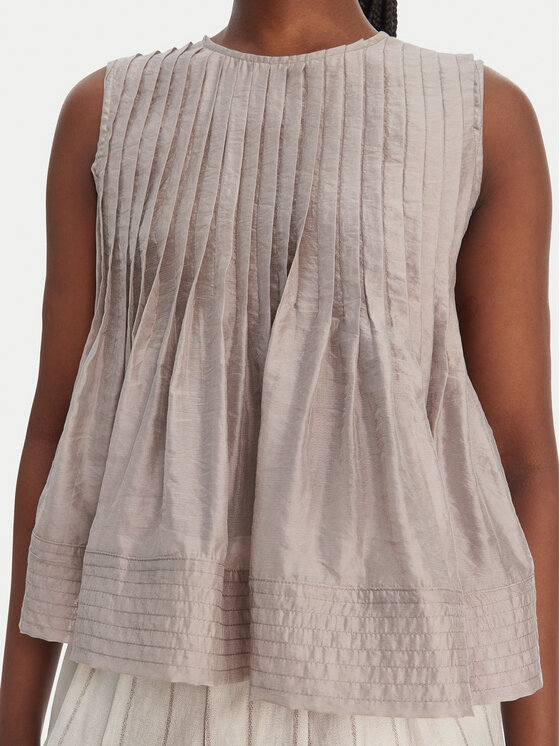 Eleh Eleh Блузка SS260268 Бежевий Regular Fit