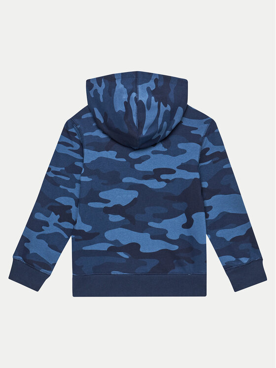 Gap Gap Pulóver 428689-00 Sötétkék Regular Fit
